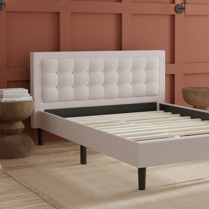 Dreamcloud bed frame with headboard hotsell