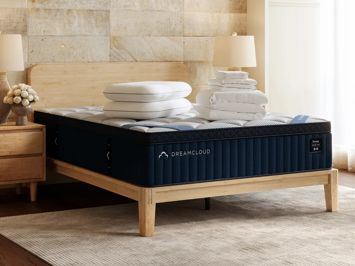 Bamboo Platform Bed Frame | 3-Yr Warranty | DreamCloud Sleep