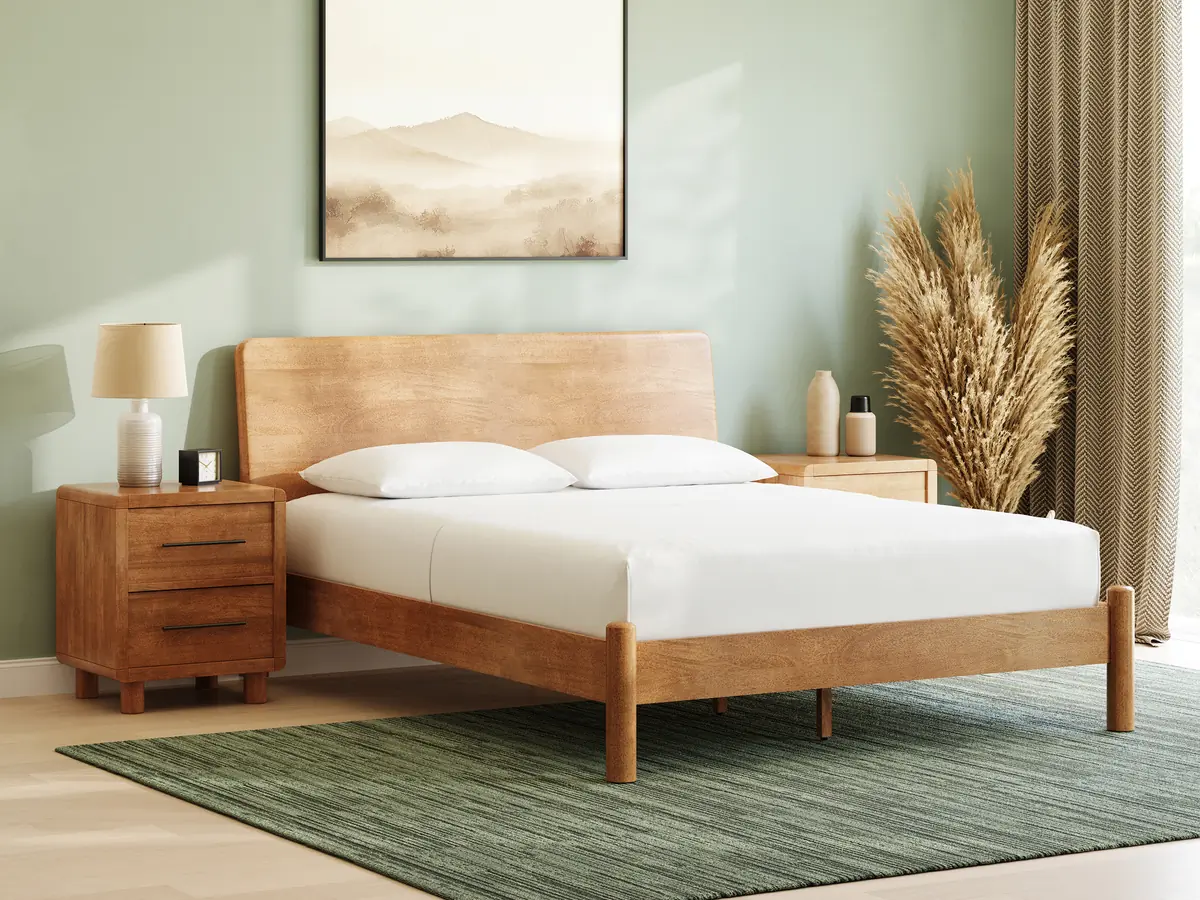 For a complete bedroom retreat