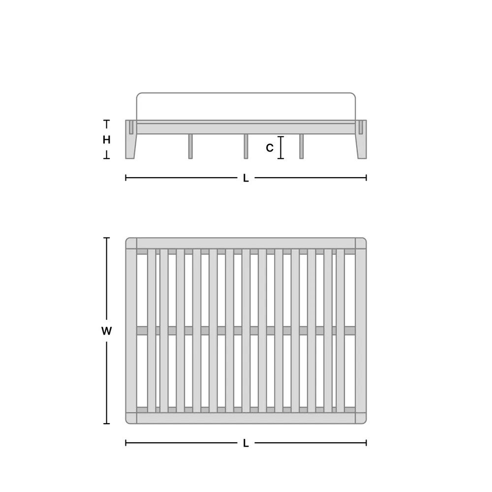 Product Dimensions Diagram