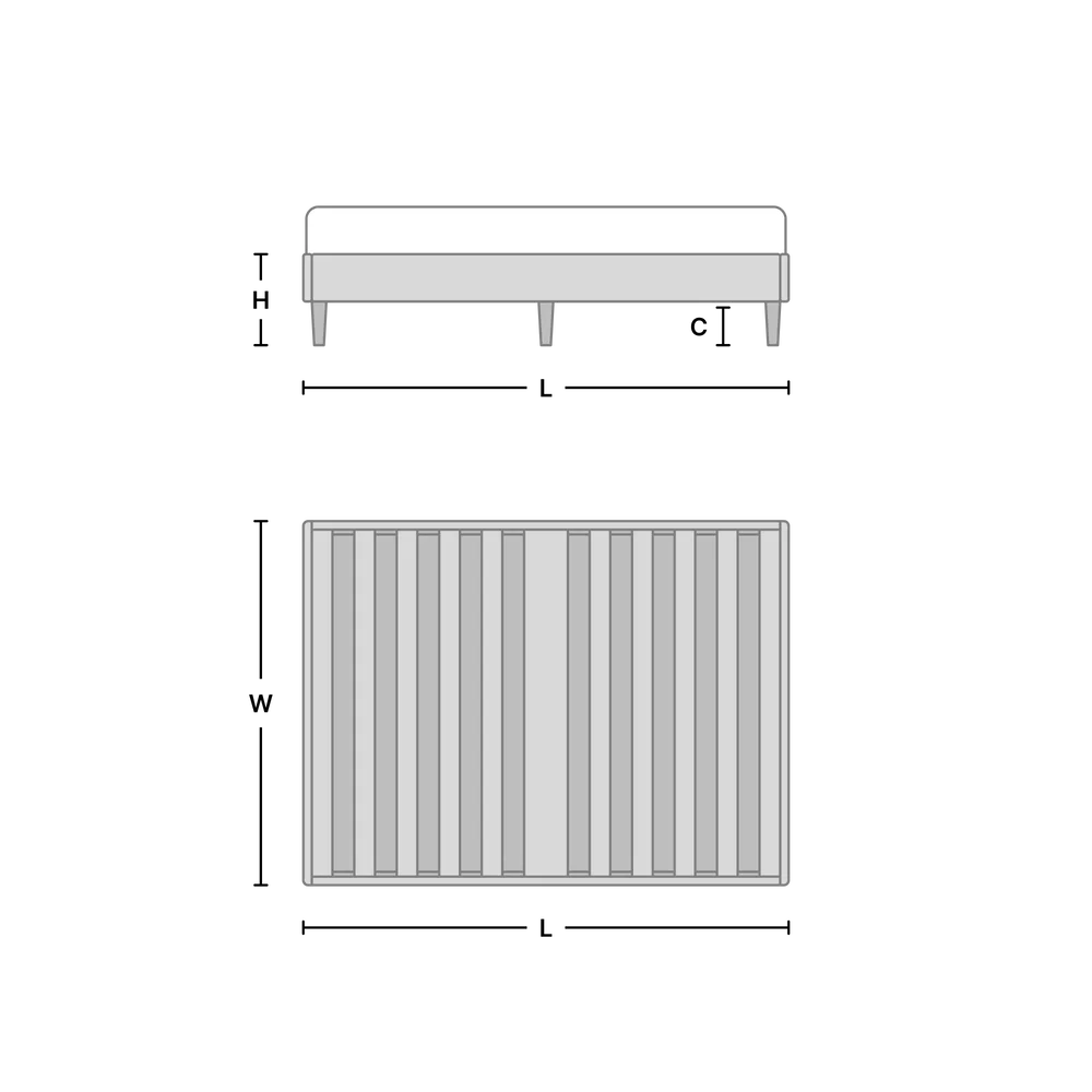 Product Dimensions Diagram