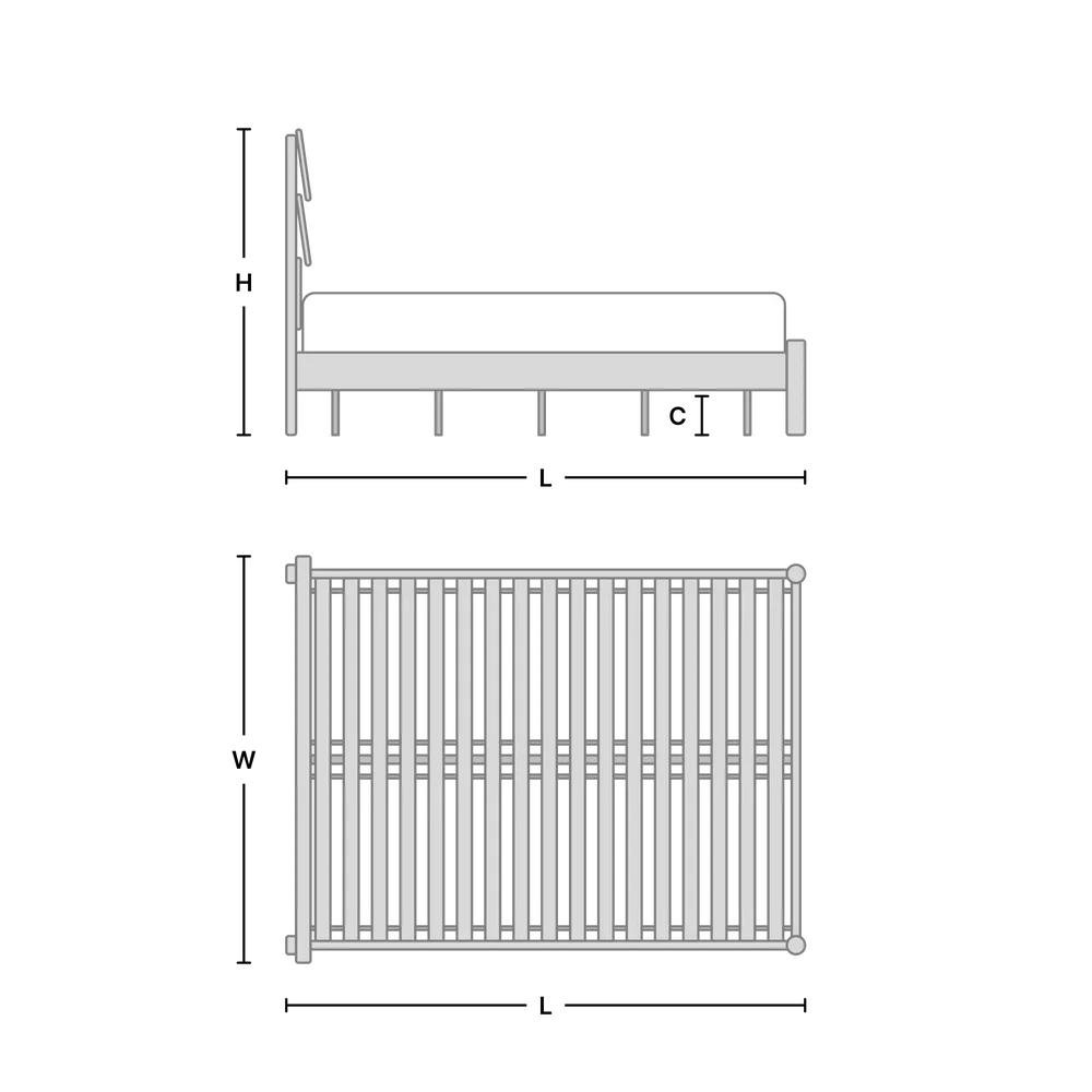 Product Dimensions Diagram