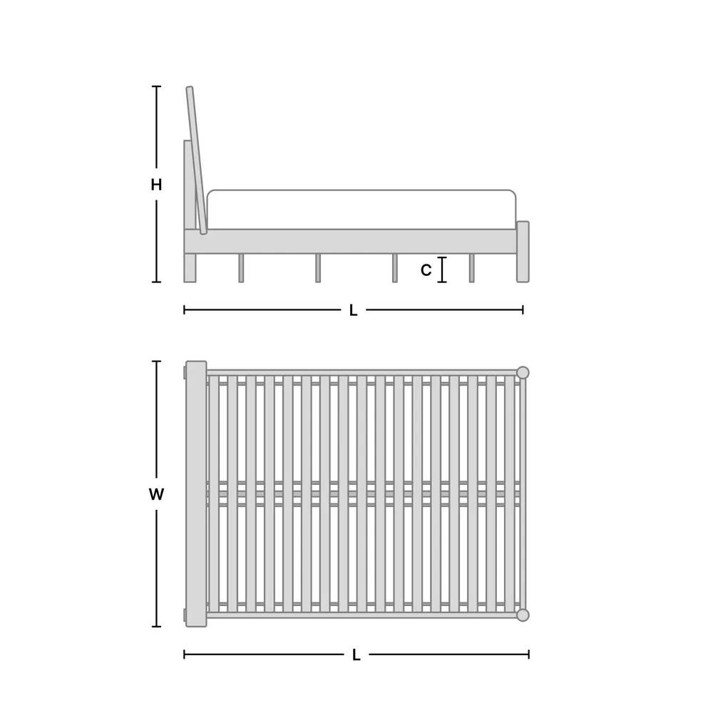 Product Dimensions Diagram
