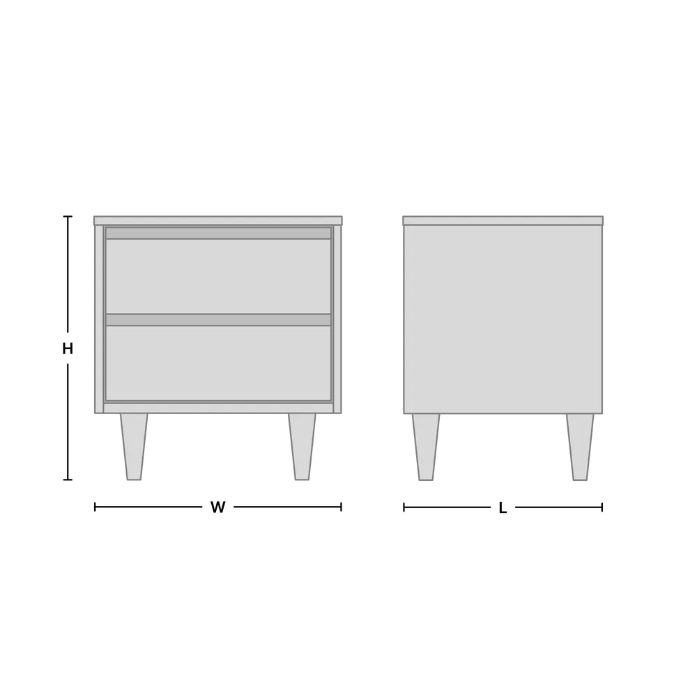 Product Dimensions Diagram