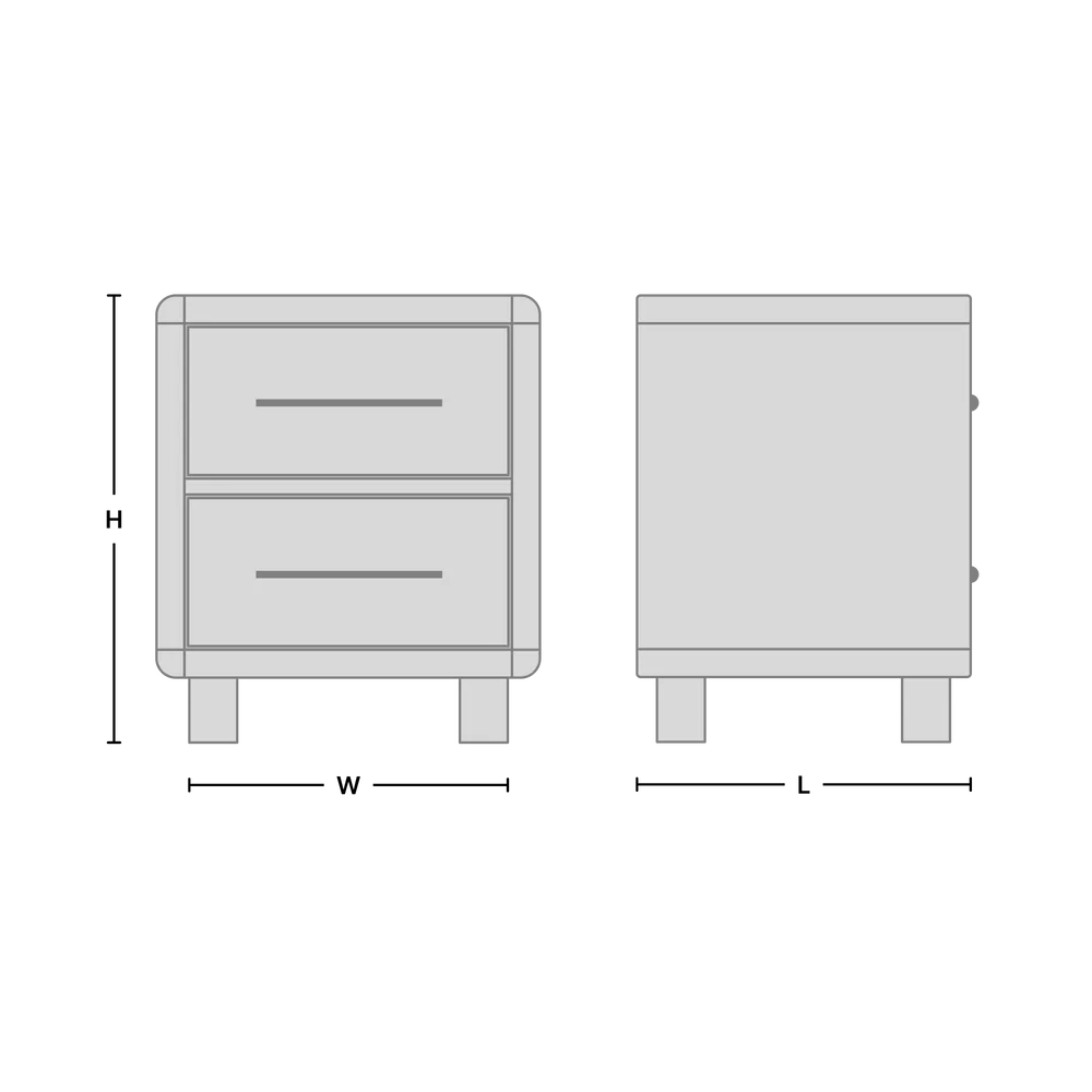 Product Dimensions Diagram