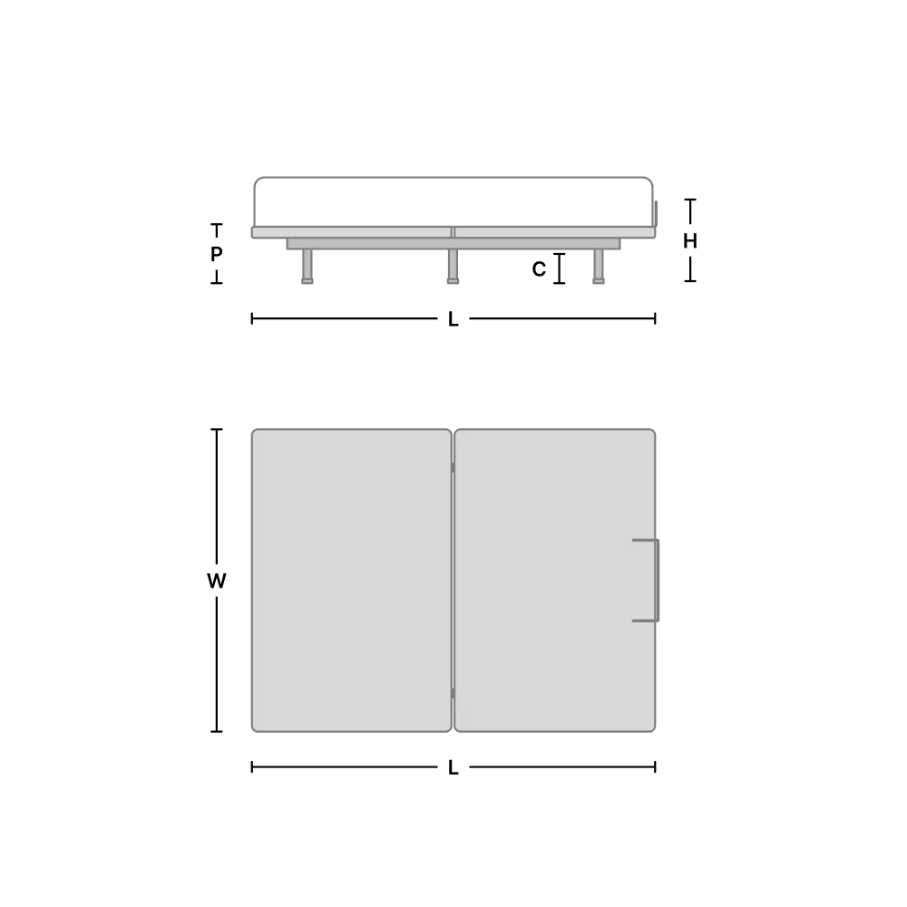 Product Dimensions Diagram