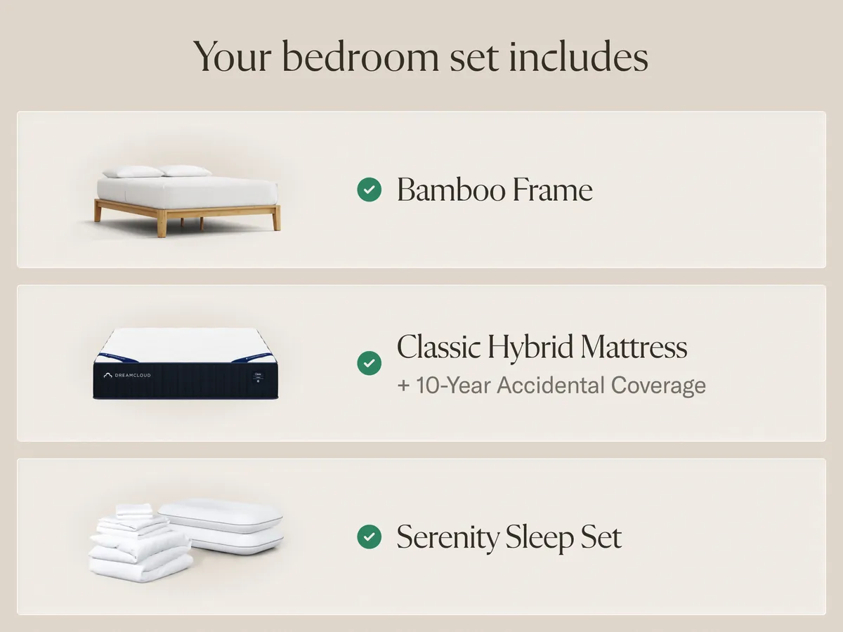 DreamCloud Bamboo Bundle