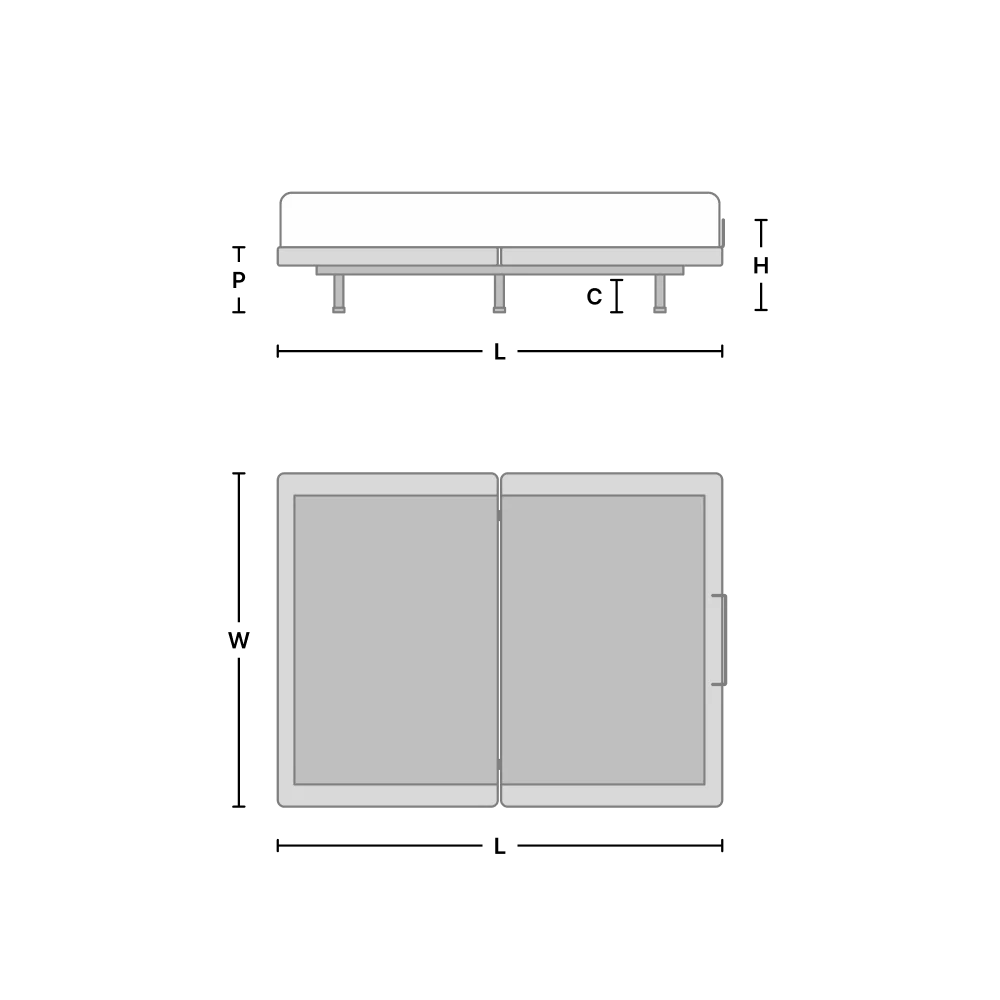 Product Dimensions Diagram