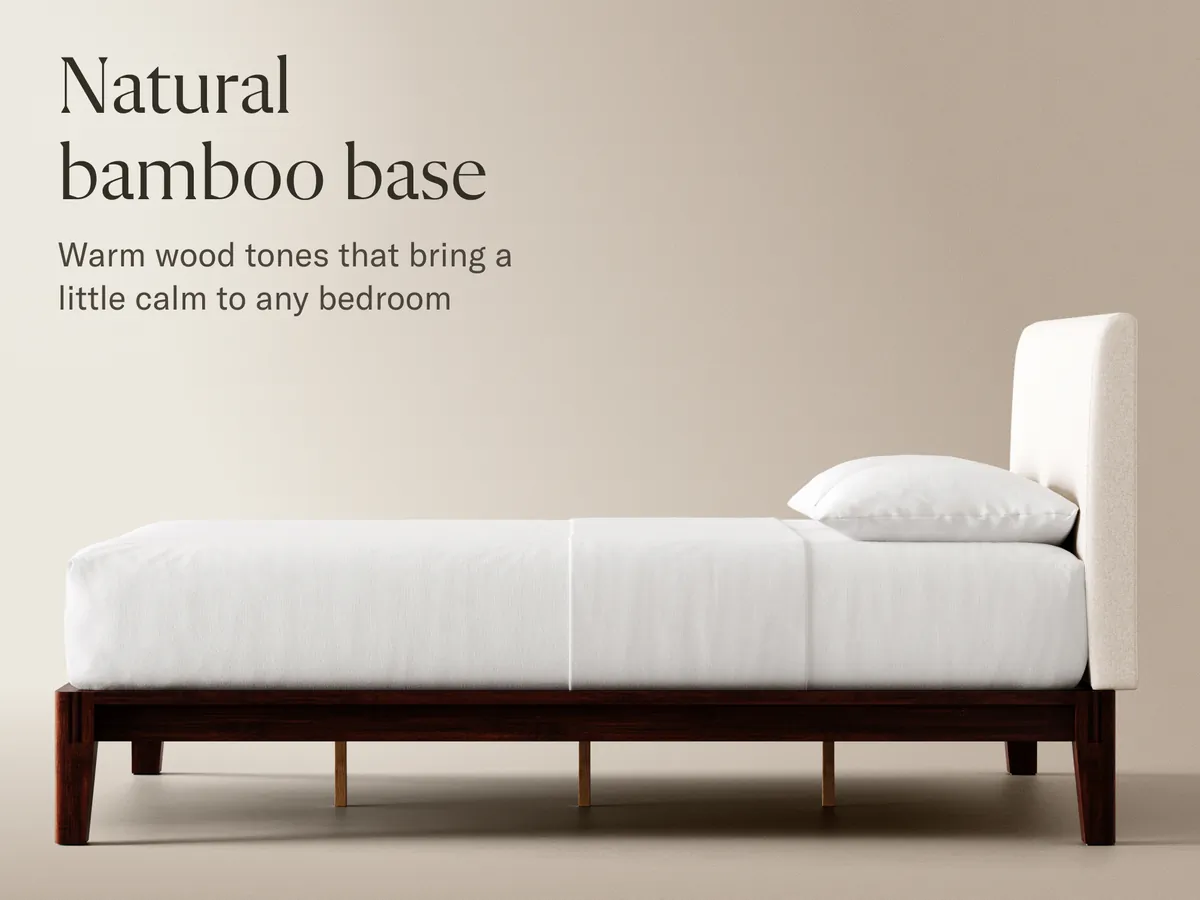 Bamboo Platform Bed Frame | 3-Yr Warranty | DreamCloud Sleep