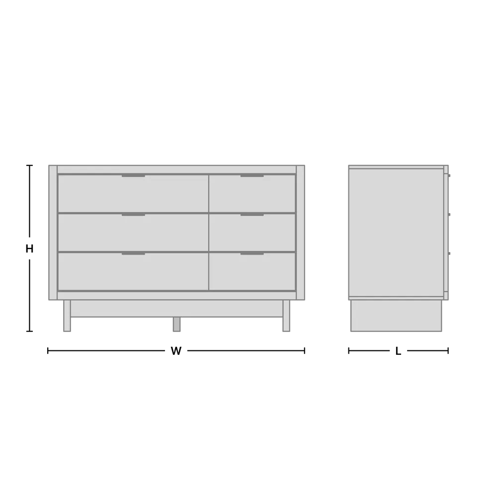 Product Dimensions Diagram