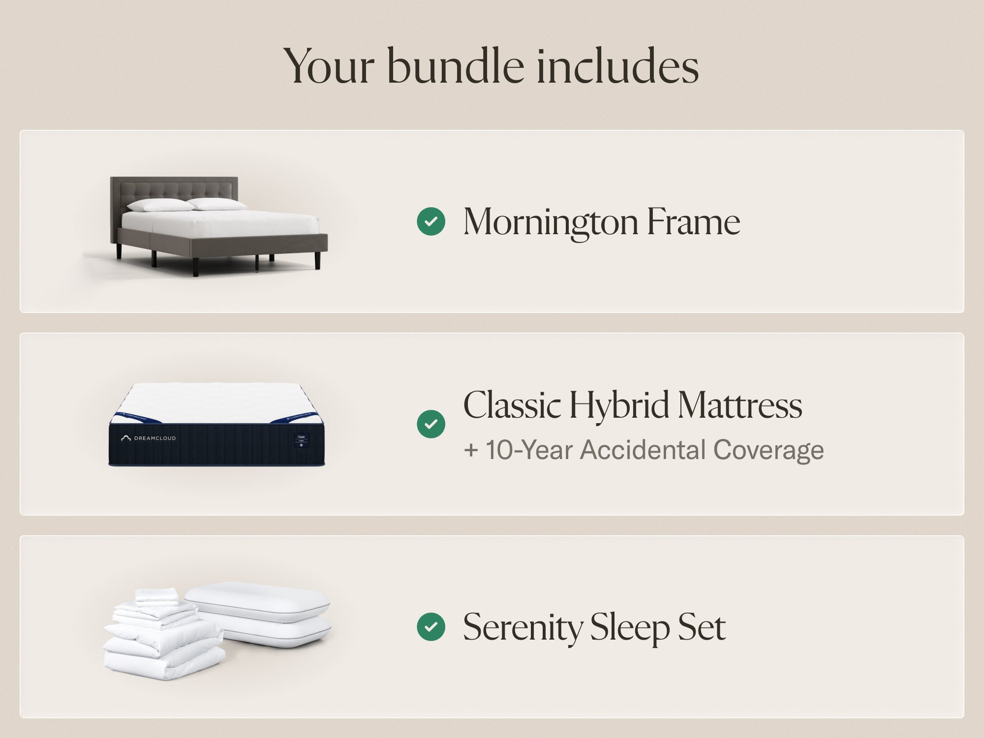 DreamCloud Mornington Bundle