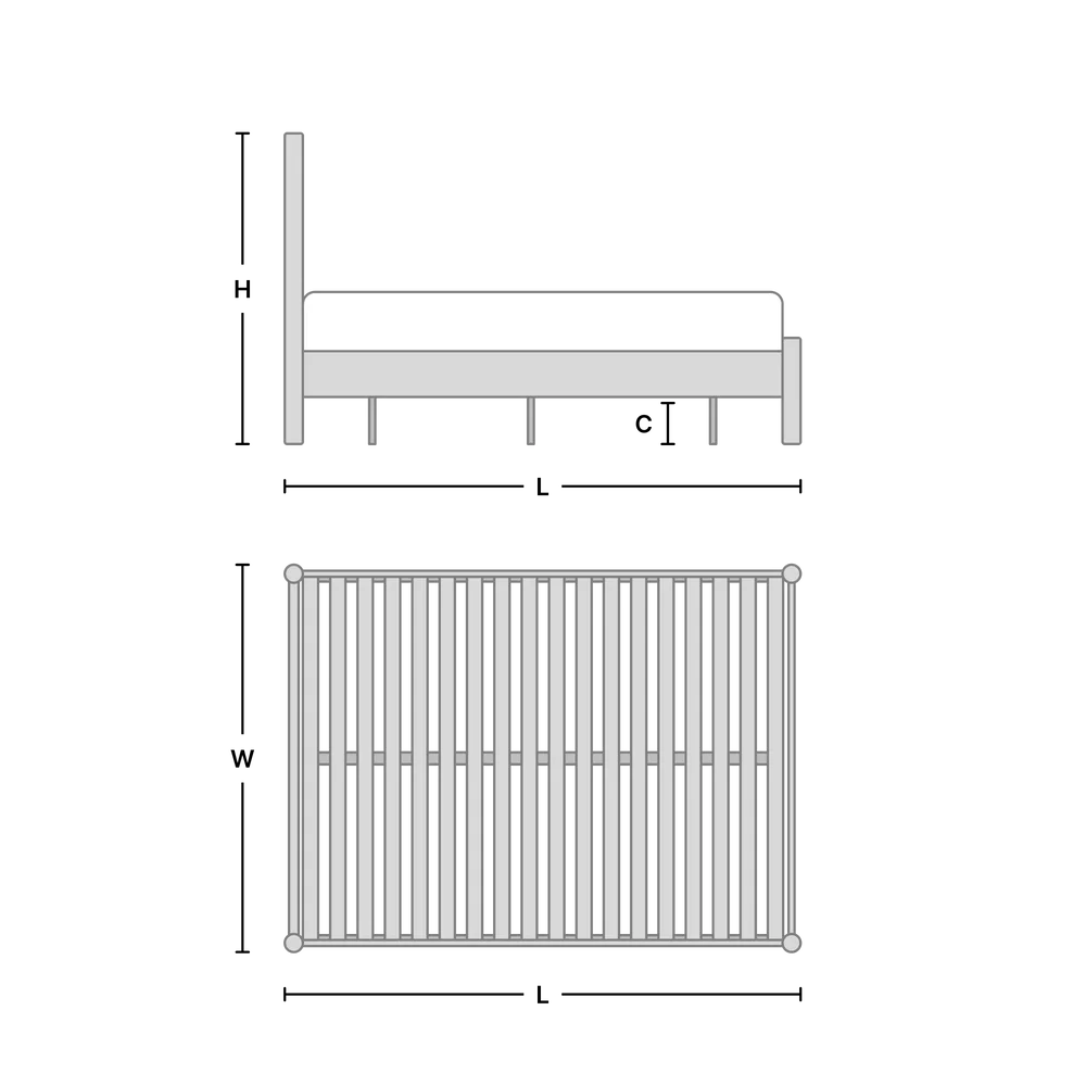 Product Dimensions Diagram