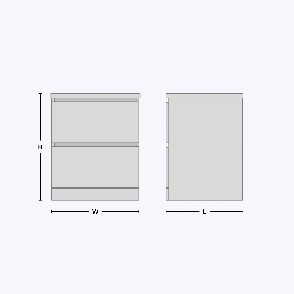 Product Dimensions Diagram