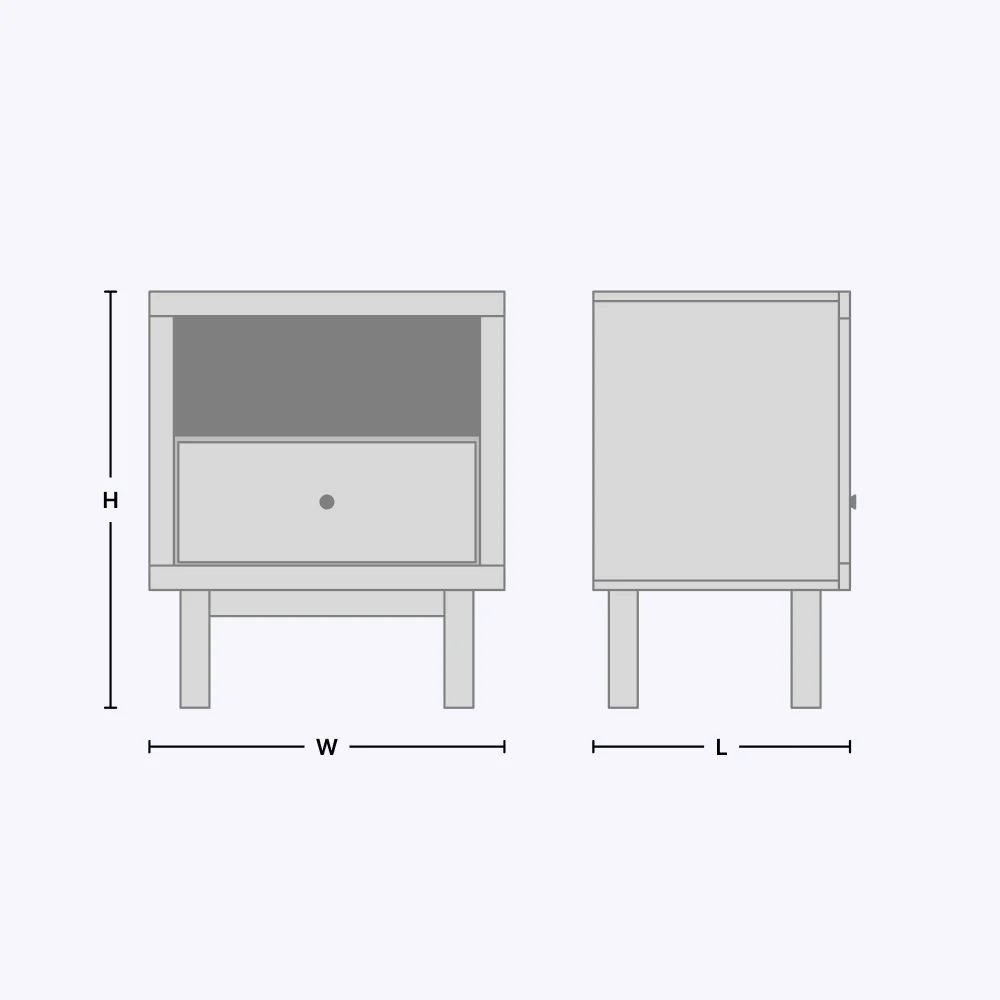 Product Dimensions Diagram