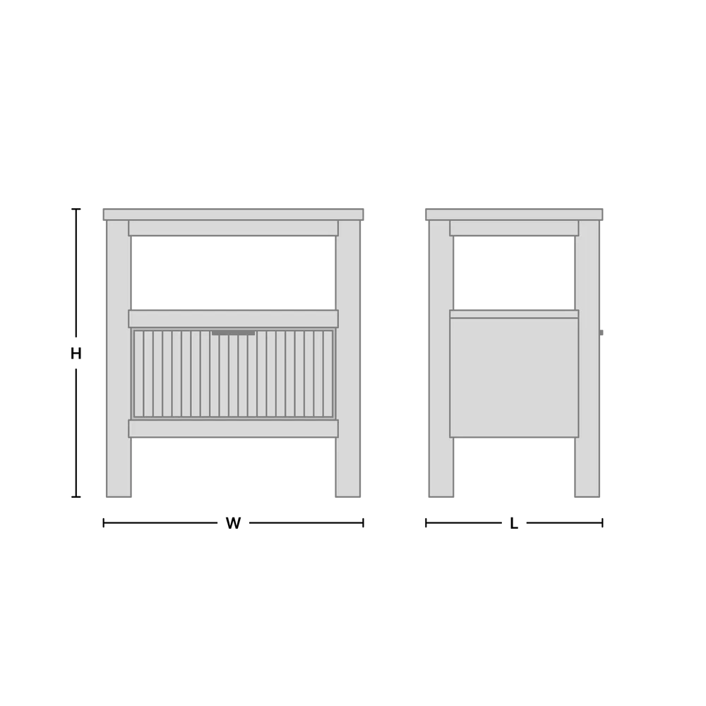 Product Dimensions Diagram