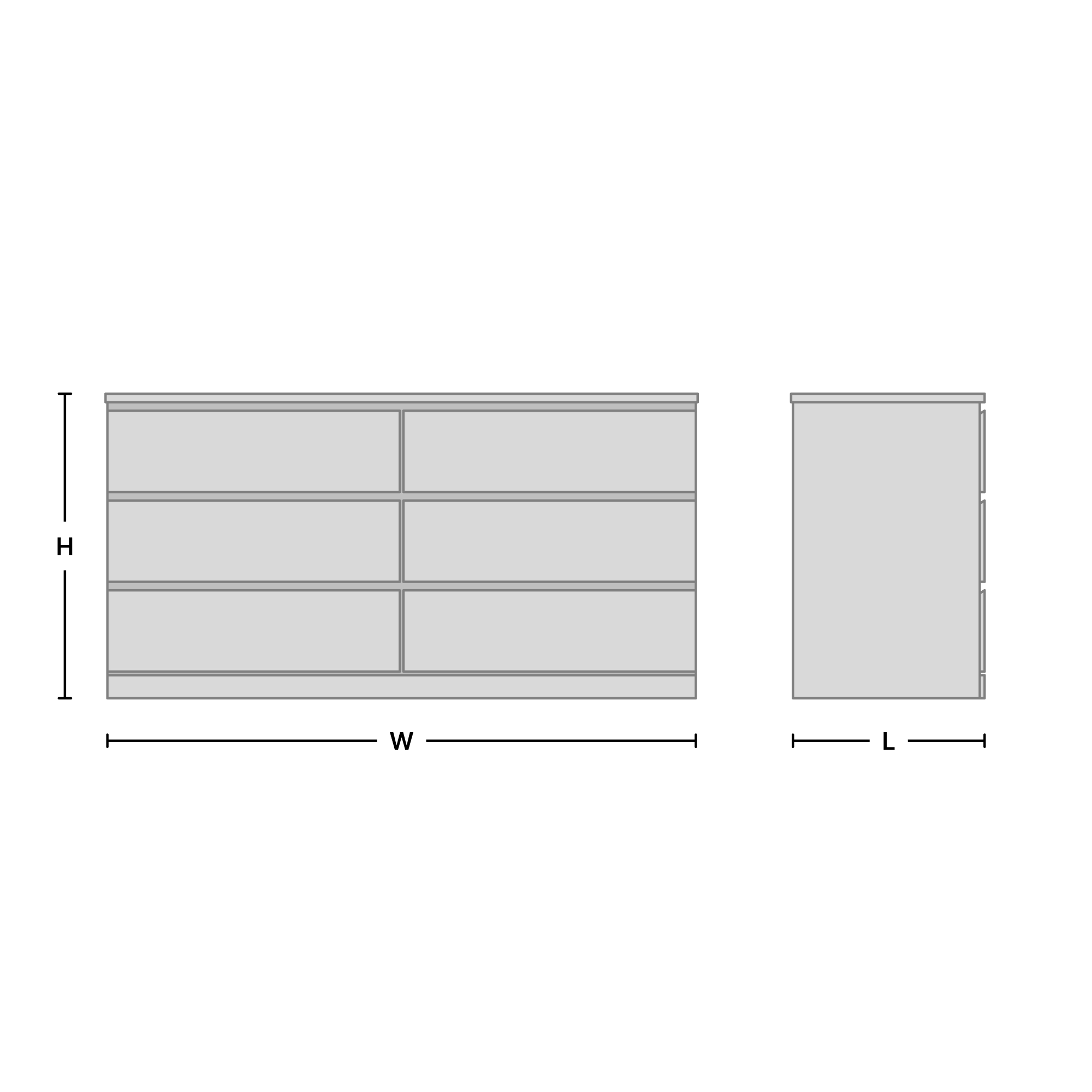 Product Dimensions Diagram
