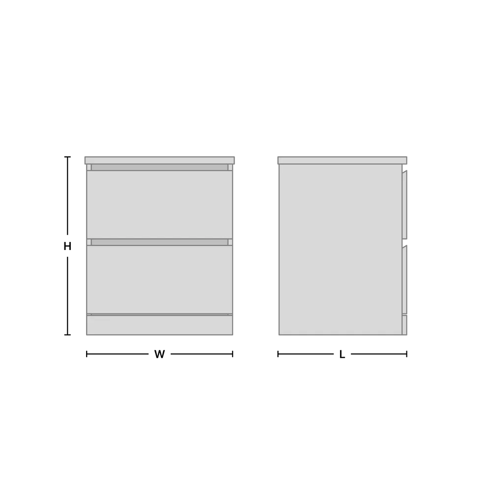Product Dimensions Diagram