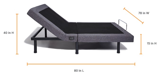 Nectar Adjustable Bed Frame Starts At, King Size Electric Bed Base