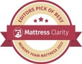 undefined Best Memory Foam Mattress Award
