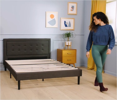 Nectar Bed Frame With Headboard, Bed Frame Bolts Sizes Chart