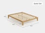 Bamboo Platform Bed Frame