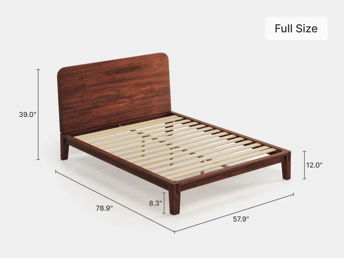 Bamboo Platform Bed Frame