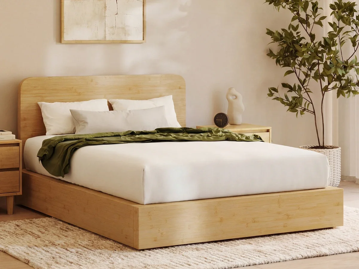 Bamboo Platform Bed Frame