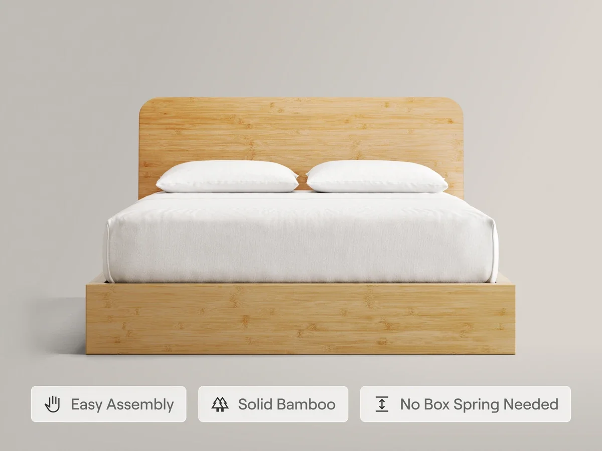 Bamboo Platform Bed Frame