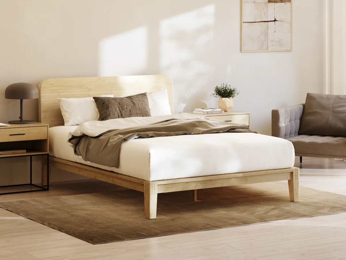 Bamboo Platform Bed Frame