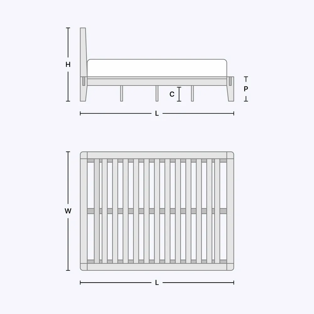 Product Dimensions Diagram