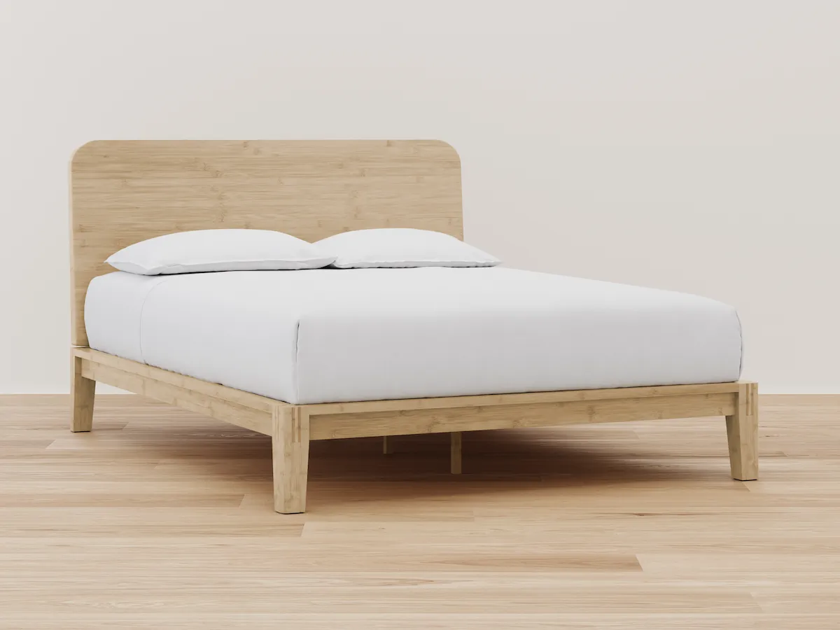 Bamboo Platform Bed Frame Image