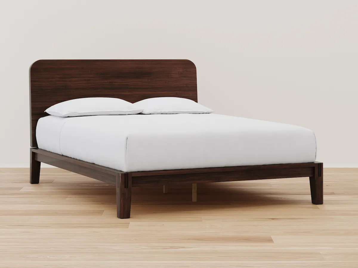 Bamboo Platform Bed Frame Image