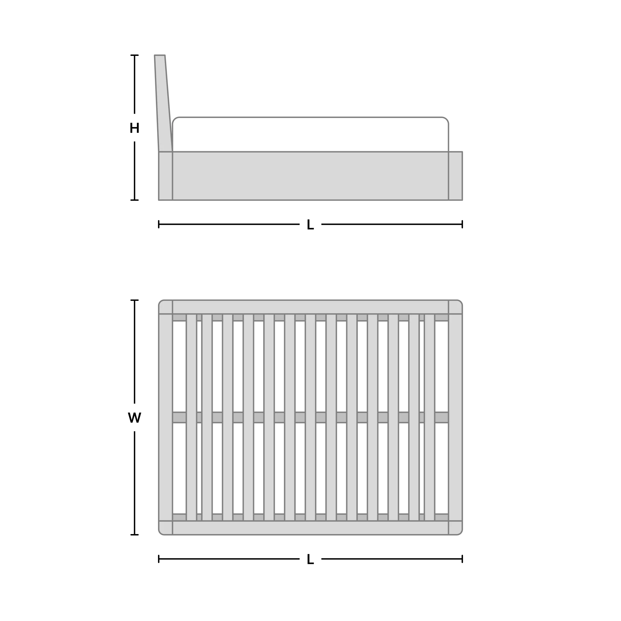 Product Dimensions Diagram