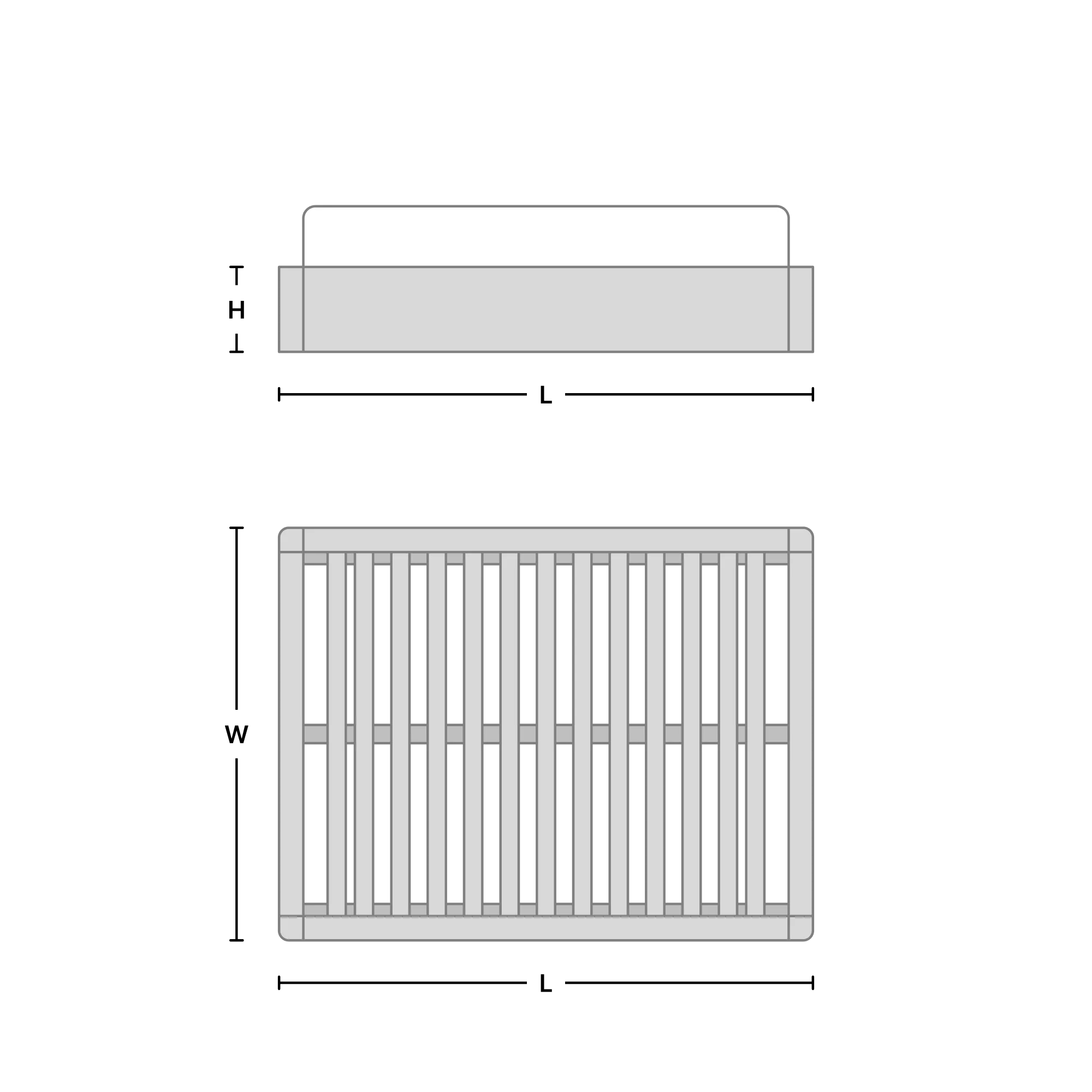 Product Dimensions Diagram