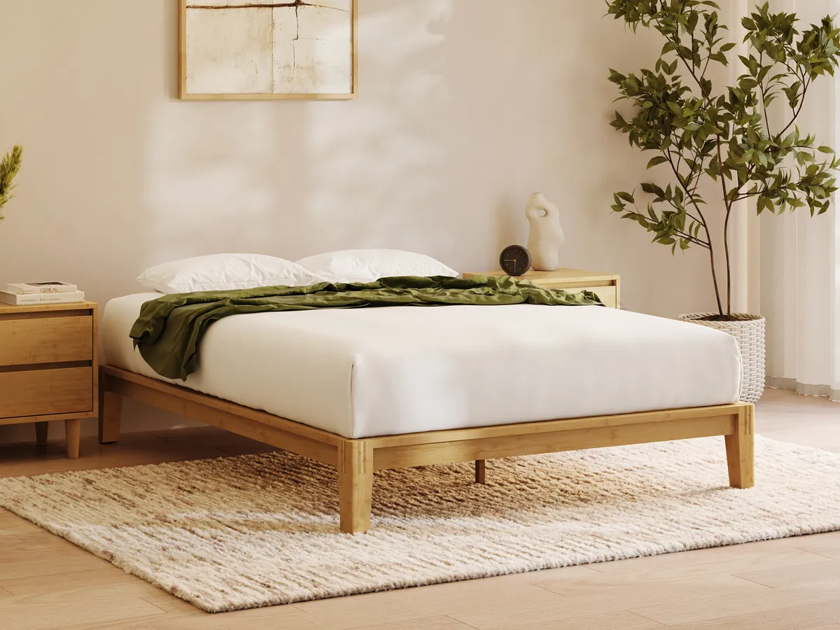 Bamboo Platform Bed Frame