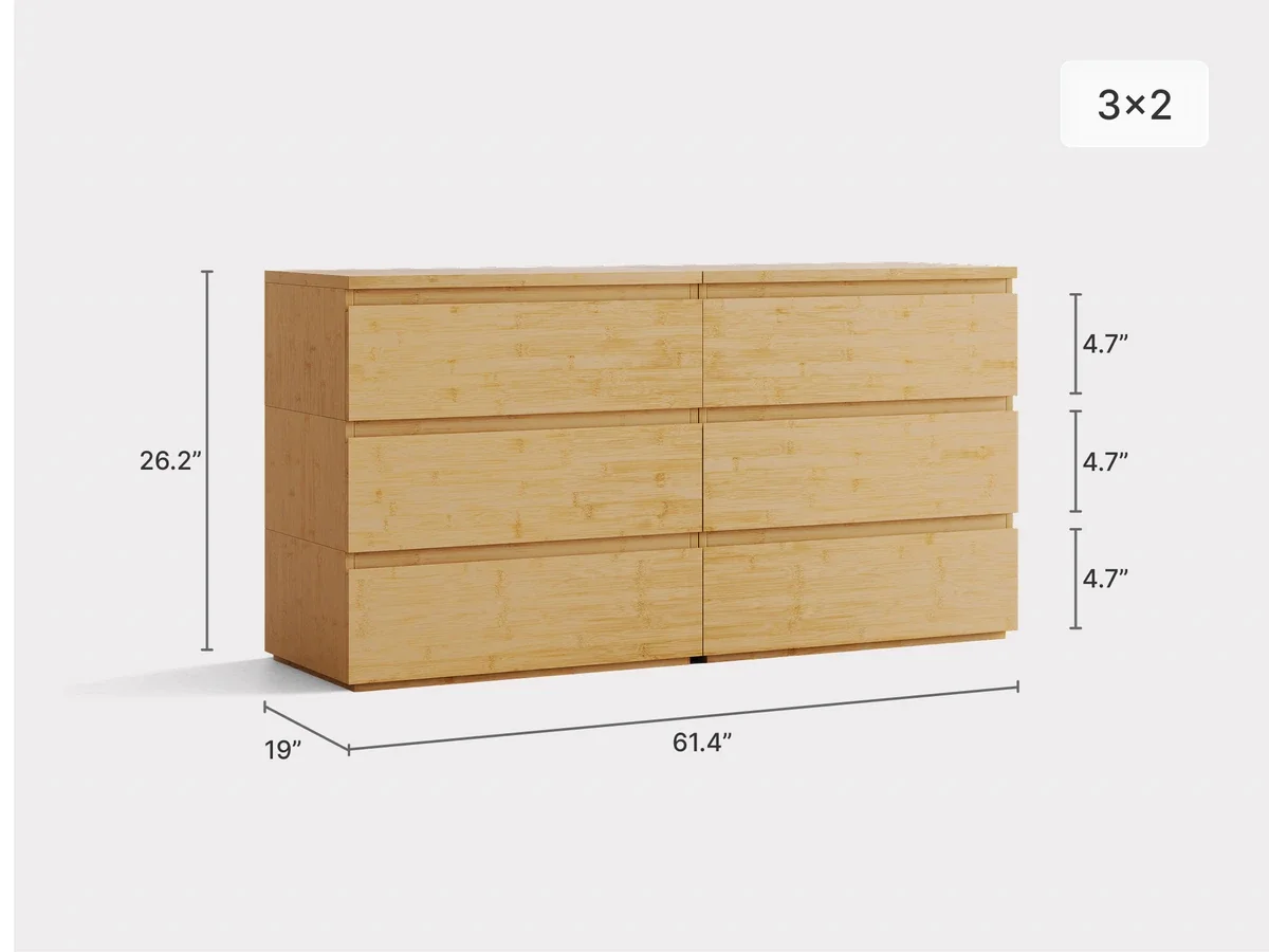 Nectar Bamboo Bedroom Set