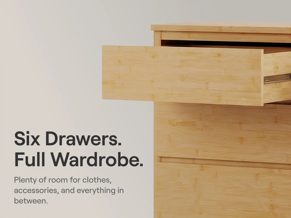 Nectar Bamboo Modular Dresser