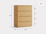 Nectar Bamboo Modular Dresser