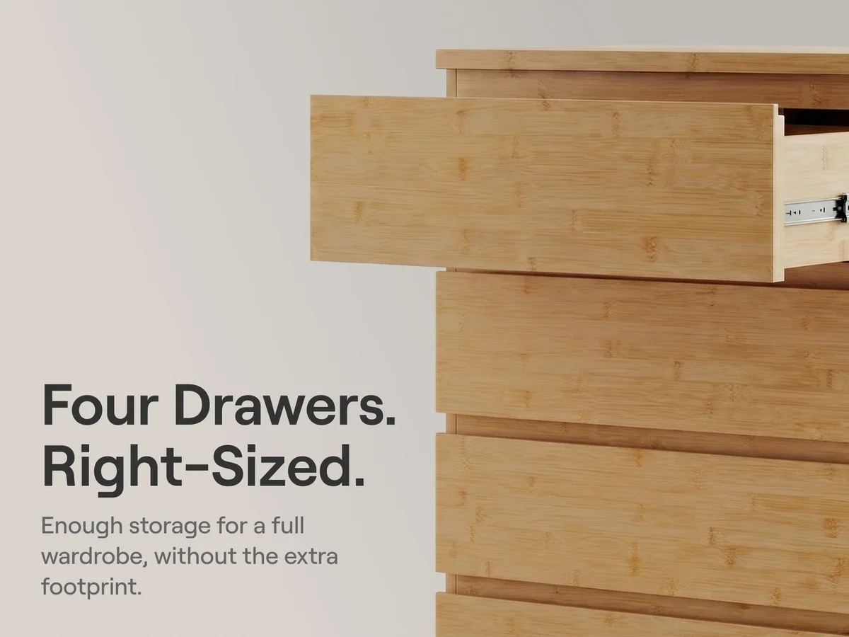 Nectar Bamboo Modular Dresser