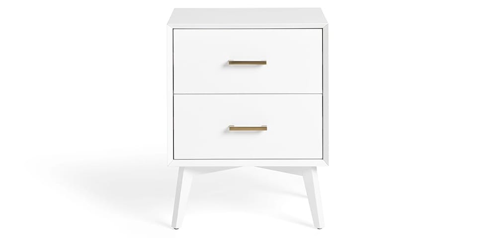 Two Drawer Night Stand with USB charging port - Starts at $17/mo