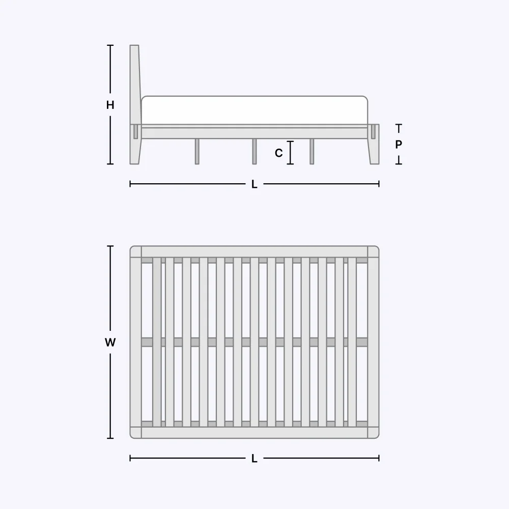 Product Dimensions Diagram