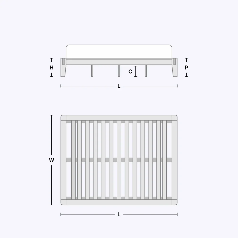 Product Dimensions Diagram