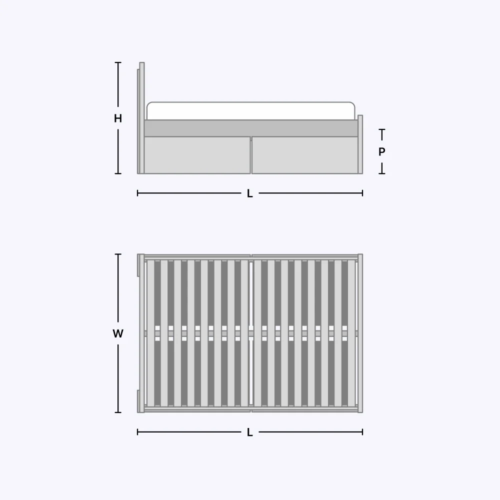 Product Dimensions Diagram