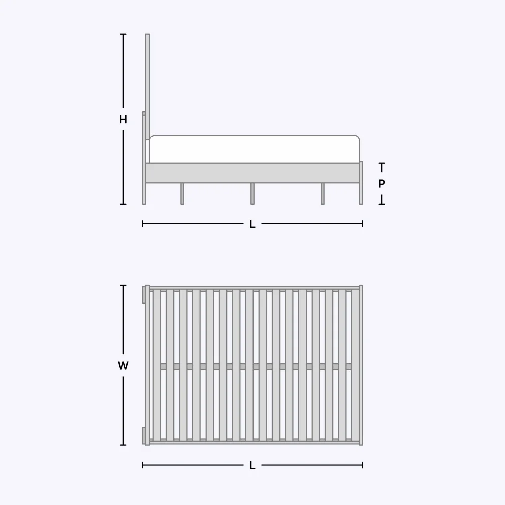 Product Dimensions Diagram