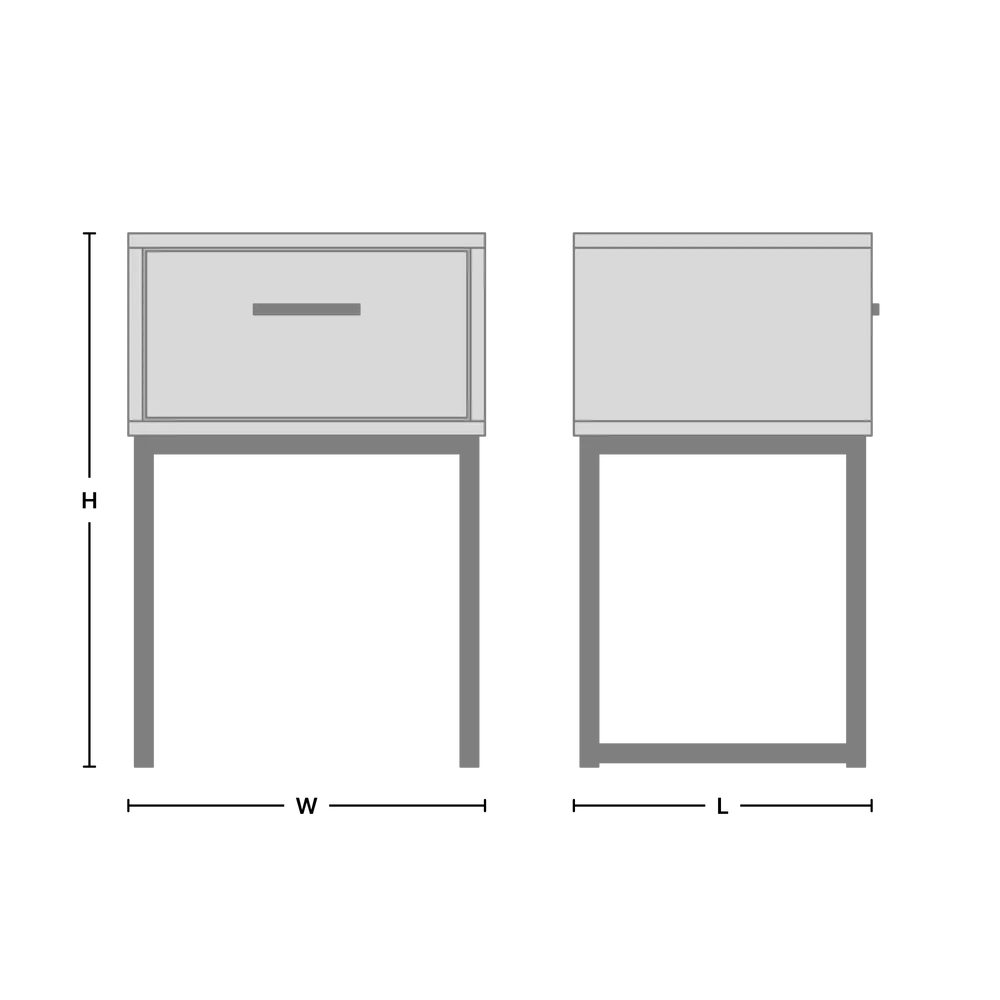 Product Dimensions Diagram
