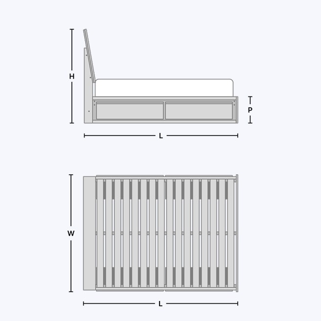 Product Dimensions Diagram