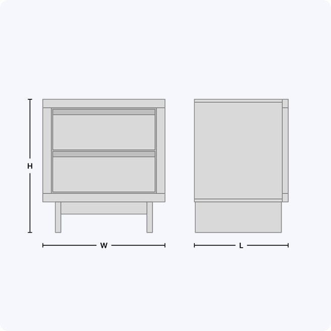 Product Dimensions Diagram