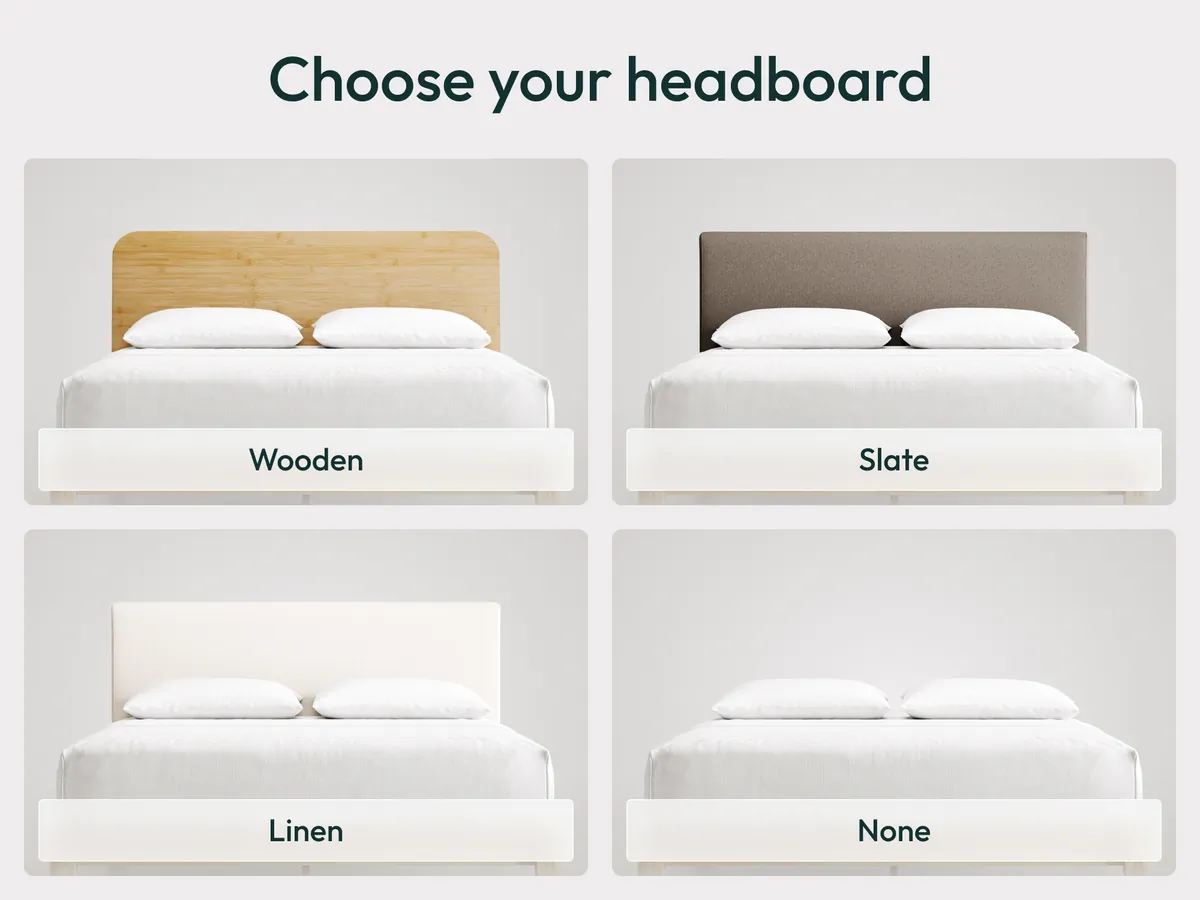 Siena Bamboo Bed and Mattress Bundle