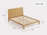Siena Bamboo Bed and Mattress Bundle