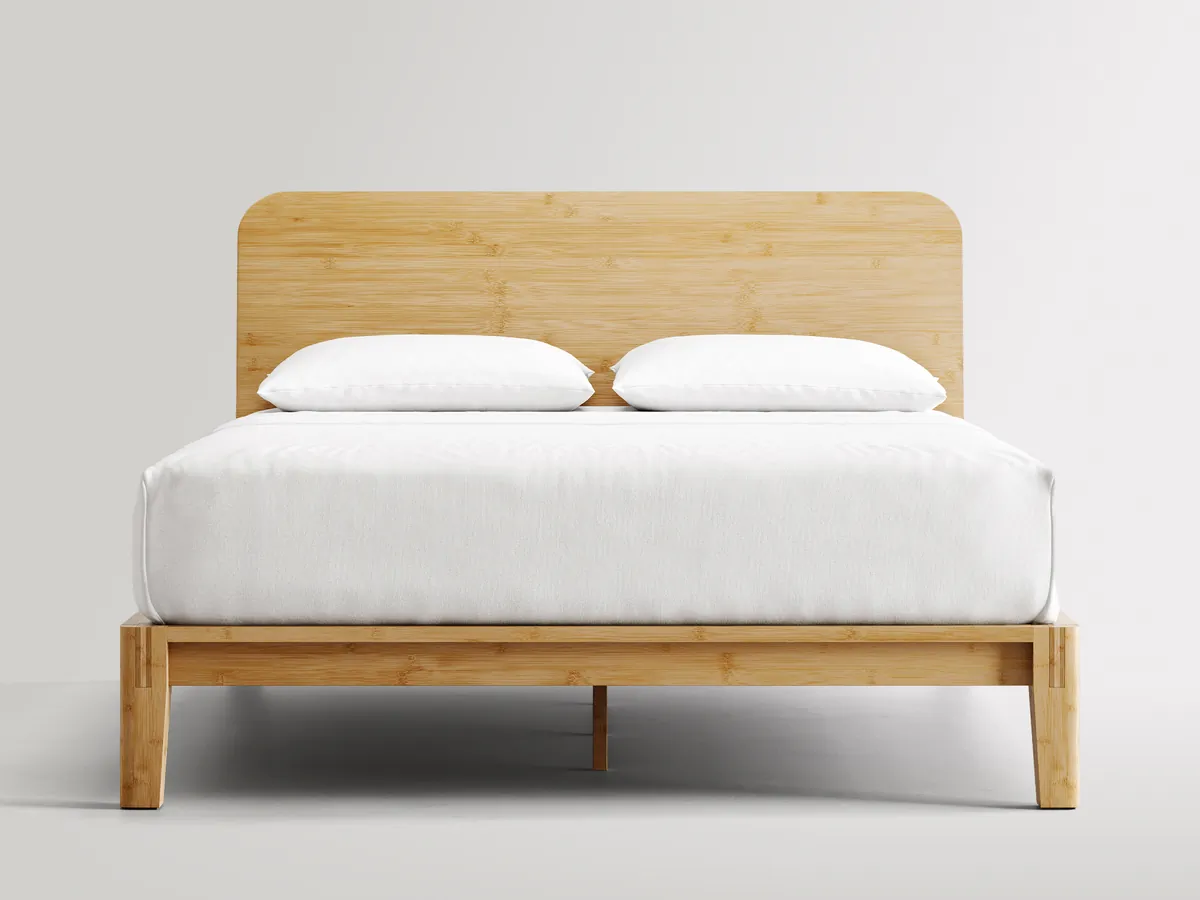 Siena Bamboo Bed and Mattress Bundle